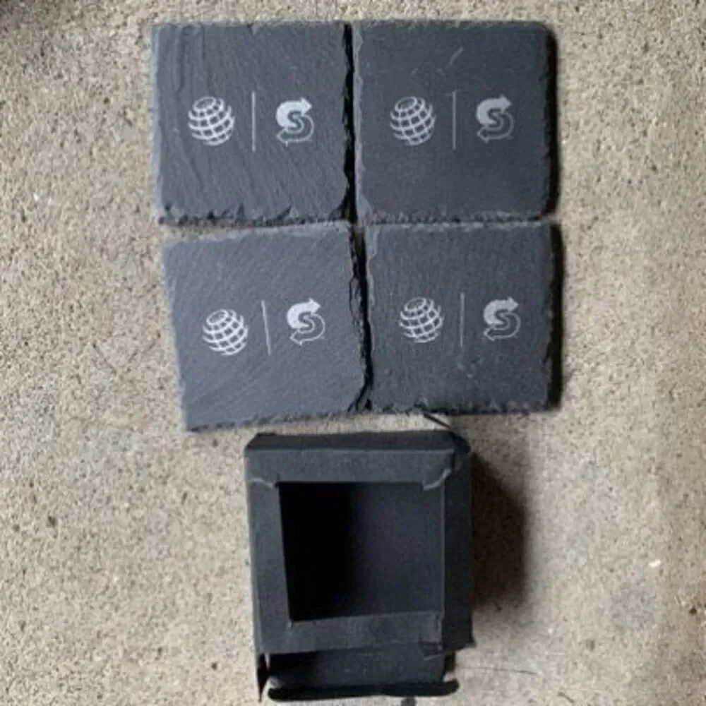 Slate Coaster Set Of Four